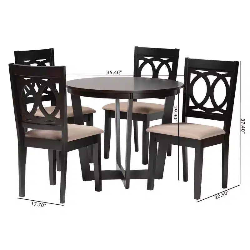 Set da pranzo imbottito