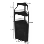 Porta-bottiglie angolare, scaffale a 5 ripiani con portabottiglie rimovibile, mobile bar con porta-bicchieri, piccolo mobiletto per sala da pranzo e credenza con anta a rete