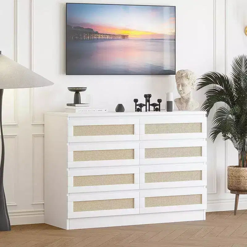 Tavolino laterale con piano rotondo da 50 cm e base scanalata, in legno di mango