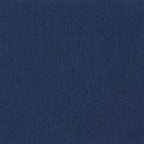 Sedia senza braccioli blu navy in lino testurizzato e resistente