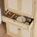 Sedie da pranzo moderne senza braccioli dal design minimalista per cucina e sala da pranzo, sedie da pranzo imbottite in Bouclé/PU, set da 4