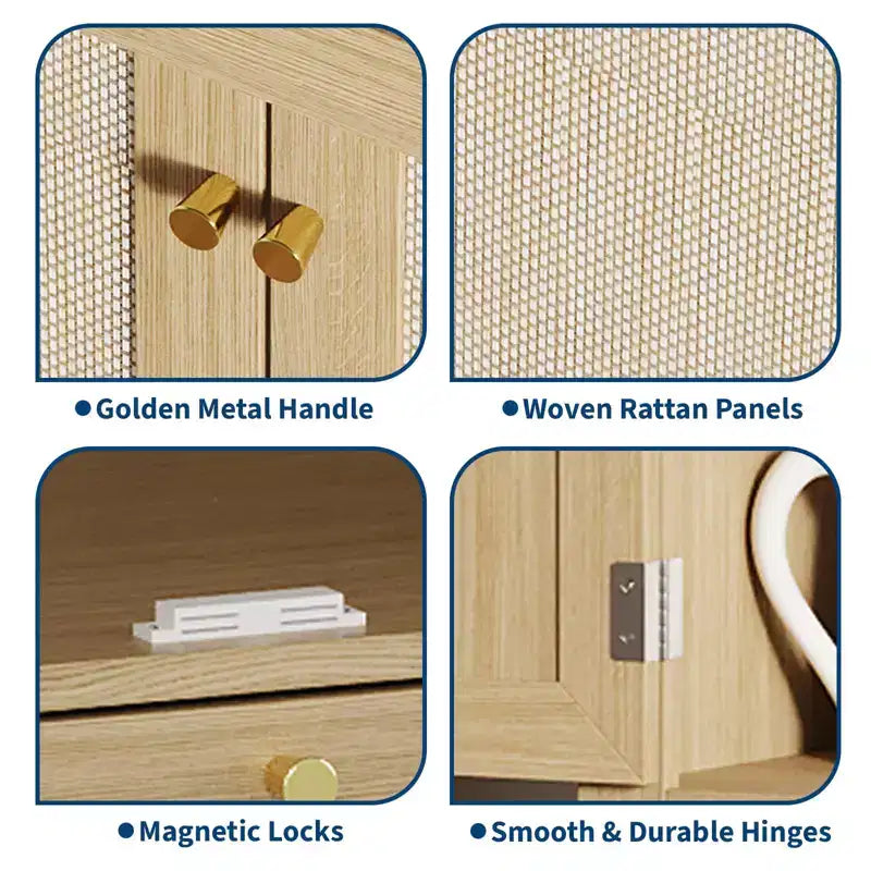 Sedie da pranzo moderne senza braccioli dal design minimalista per cucina e sala da pranzo, sedie da pranzo imbottite in Bouclé/PU, set da 4