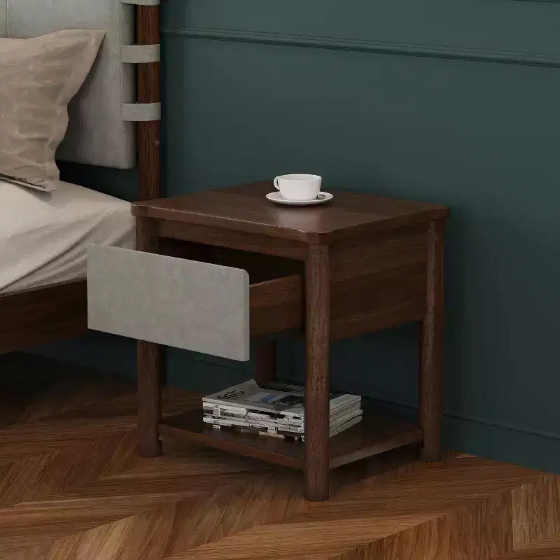 Struttura Letto Matrimoniale/King con 2 Comodini, Letto a Piattaforma in Legno con Testiera e Comodini Corrispondenti