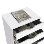 Schedari per ufficio Classificatori in legno Cassettiere orizzontali Classificatori in legno Contenitori su rotelle Contenitori mobili