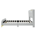 Letto Moderno Imbottito in Ecopelle