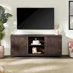 Mobile TV Middlebrook Firebranch da 58 pollici con ante scorrevoli in stile fienile