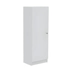 HomeRoots Dispensa O Armadio Da Incasso Bianco Legno 47 - 16.9' X '47.4' X '12.3