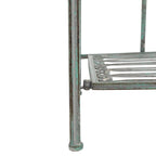 SAFAVIEH Bryn Scaffale da panettiere da esterno a 4 ripiani in ferro battuto vittoriano - 25 pollici L x 15 pollici P x 63 pollici H - 25 L x 15 P x 63 H