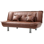 Divano Letto in Similpelle Lionel