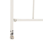SAFAVIEH Bryn Scaffale da panettiere da esterno a 4 ripiani in ferro battuto vittoriano - 25 pollici L x 15 pollici P x 63 pollici H - 25 L x 15 P x 63 H