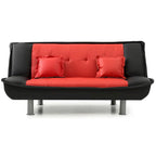 Divano Letto in Similpelle Lionel