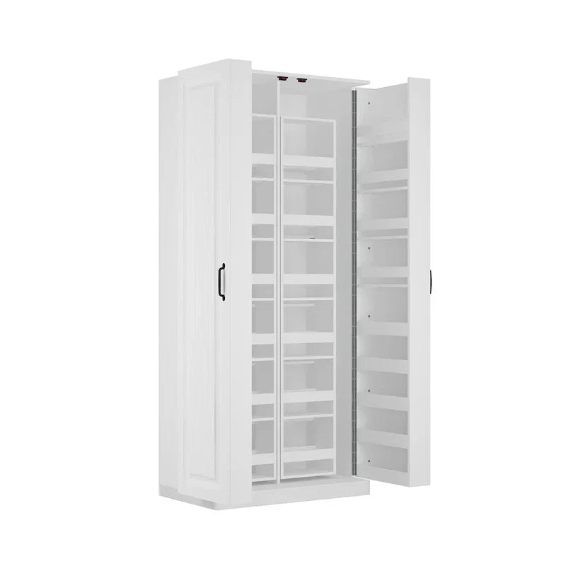 Organizzatore da cucina versatile: mobiletto compatto da 31,5" con archiviazione intelligente