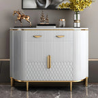 Madia Glam Marble in Grigio con Contenitore