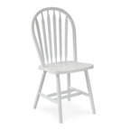 Sedia da pranzo in legno massello Windsor Arrowback
