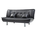 Divano Letto in Similpelle Lionel