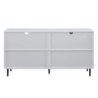 Mobile TV Middlebrook Cassandra da 58 pollici con motivo bookmatch