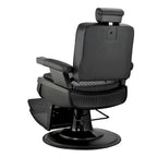 Poltrona da barbiere JAXSON Heavy Duty Reclining Hydraulic Barbershop Chair, telaio nero